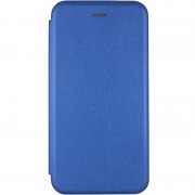 Кожаный чехол (книга) Classy для Samsung Galaxy A03, Синий