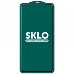 Защитное стекло SKLO 5D (full glue) (тех.пак) для Xiaomi 12 Lite, Черный
