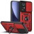 Ударопрочный чехол Camshield Serge Ring для Xiaomi 12T/12T Pro, Красный