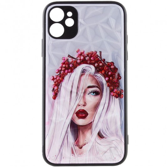 TPU+PC чохол для Apple iPhone 11 (6.1"") - Prisma Ladies Ukrainian Girl - зображення 1 