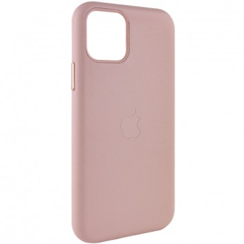 Шкіряний чохол для Apple iPhone 11 (6.1"") - Leather Case (AA Plus) Sand Pink - Чохли для iPhone 11 - зображення 1 