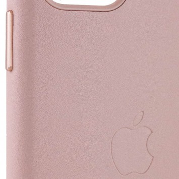 Шкіряний чохол для Apple iPhone 11 (6.1"") - Leather Case (AA Plus) Sand Pink - Чохли для iPhone 11 - зображення 2 
