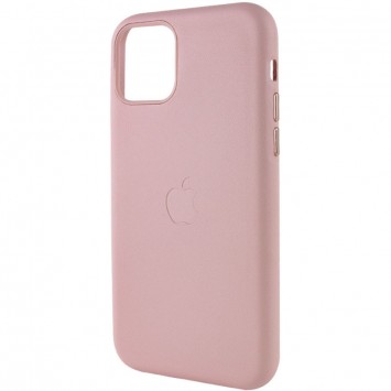 Шкіряний чохол для Apple iPhone 11 (6.1"") - Leather Case (AA Plus) Sand Pink - Чохли для iPhone 11 - зображення 3 