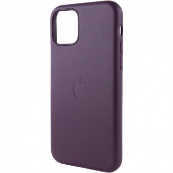 Шкіряний чохол Leather Case (AA Plus) для Apple iPhone 11 Pro (5.8"") Dark Cherry - Чохли для iPhone 11 Pro - зображення 3 