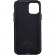 Кожаный чехол Leather Case (AA Plus) для Apple iPhone 11 Pro Max (6.5"") Black
