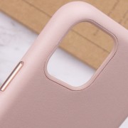 Кожаный чехол Leather Case (AA Plus) для Apple iPhone 11 Pro Max (6.5"") Sand Pink