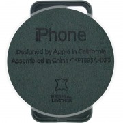Шкіряний чохол Leather Case (AA Plus) для Apple iPhone 11 Pro Max (6.5"") Shirt Green