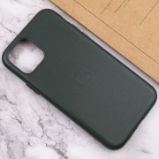 Шкіряний чохол Leather Case (AA Plus) для Apple iPhone 11 Pro Max (6.5"") Shirt Green