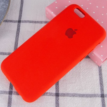 Чехол Silicone Case Full Protective (AA) для Apple iPhone SE 2 / 3 (2020 / 2022) / iPhone 8 / iPhone 7, Красный / Red - Чохли для iPhone SE 2 / 3 (2020 / 2022) / 8 / 7 - изображение 1