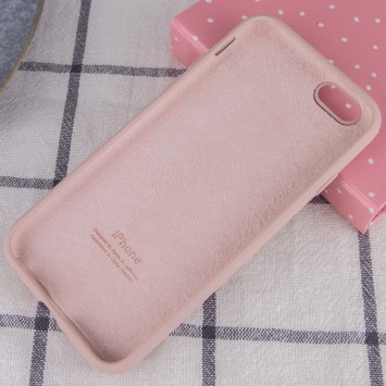 Чохол Silicone Case Full Protective (AA) для iPhone SE 2 / 3 (2020 / 2022) / iPhone 8 / iPhone 7, Рожевий / Pink Sand - Чохли для iPhone SE 2 / 3 (2020 / 2022) / 8 / 7 - зображення 2 
