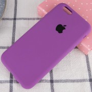 Чохол Silicone Case Full Protective (AA) для iPhone SE 2 / 3 (2020 / 2022) / iPhone 8 / iPhone 7, Фіолетовий / Grape