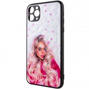 TPU+PC чохол Prisma Ladies для Apple iPhone 11 Pro Max (6.5"), Pink