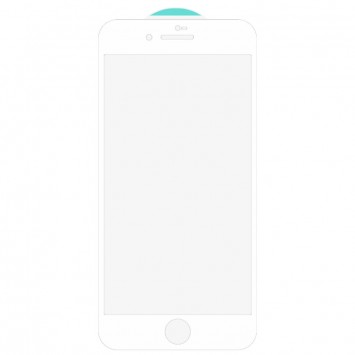 Захисне скло для iPhone SE 2 / 3 (2020 / 2022) / iPhone 8 / iPhone 7 - SKLO 3D (full glue), Білий - iPhone SE 2 / 3 (2020 / 2022) / 8 / 7 - зображення 1 
