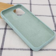 Чохол Silicone Case Full Protective (AA) для Apple iPhone 12 Pro / 12 (6.1"), Бірюзовий / Turquoise