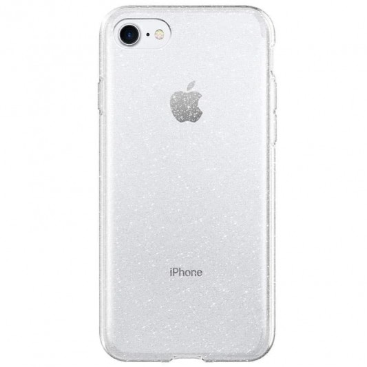 TPU чехол Molan Cano Jelly Sparkle для Apple iPhone SE 2 / 3 (2020 / 2022) / iPhone 8 / iPhone 7, Прозрачный - изображение 2
