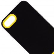 Чехол TPU+PC Bichromatic для Apple iPhone SE 2 / 3 (2020 / 2022) / iPhone 8 / iPhone 7, Black/Yellow