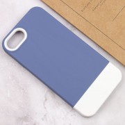 Чехол TPU+PC Bichromatic для Apple iPhone SE 2 / 3 (2020 / 2022) / iPhone 8 / iPhone 7, Blue/White