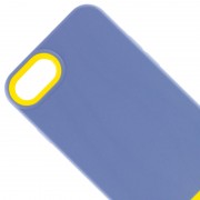 Чехол TPU+PC Bichromatic для Apple iPhone SE 2 / 3 (2020 / 2022) / iPhone 8 / iPhone 7, Blue/Yellow
