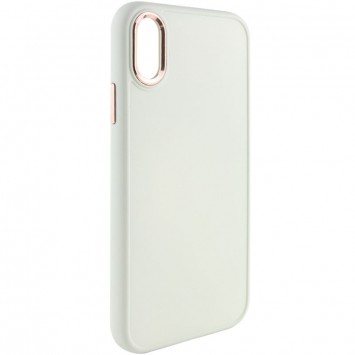 TPU чохол Bonbon Metal Style для Apple iPhone XS Max (6.5"), Білий / White - Чохли для iPhone XS Max - зображення 1 