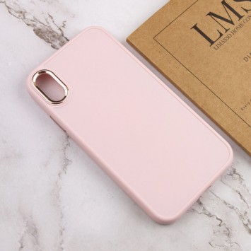 TPU чохол Bonbon Metal Style для Apple iPhone XS Max (6.5"), Рожевий / Light pink - Чохли для iPhone XS Max - зображення 3 