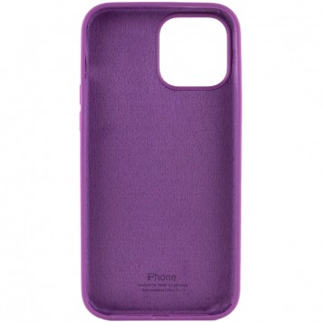 Чохол Silicone Case Full Protective (AA) для Apple iPhone 14 Pro (6.1"), Фіолетовий / Grape - Чохли для iPhone 14 Pro - зображення 1 