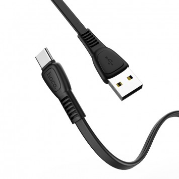 Дата кабель Hoco X40 Noah USB to Type-C (1m), Чорний - Type-C кабелі - зображення 2 