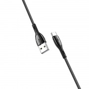 Дата кабель Hoco U89 "Safeness" Type-C (1.2 m), Черный
