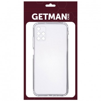 TPU чехол GETMAN Clear 1,0 mm для Samsung Galaxy M51, Бесцветный (прозрачный) - Чехлы для Samsung Galaxy M51 - изображение 1