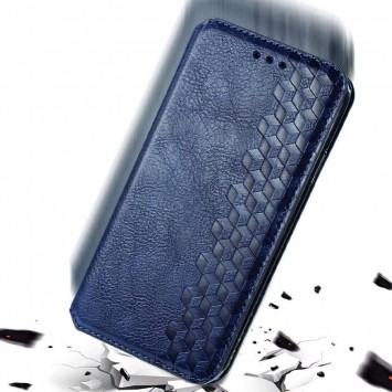Кожаный чехол книга GETMAN Cubic (PU) для Samsung Galaxy A52 4G/A52 5G/A52s, Синий - Чехлы для Samsung Galaxy A52 4G / A52 5G - изображение 4