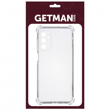 TPU чехол GETMAN Ease logo усиленные углы для Samsung Galaxy A54 5G, Бесцветный (прозрачный) - Samsung Galaxy A54 5G - изображение 1