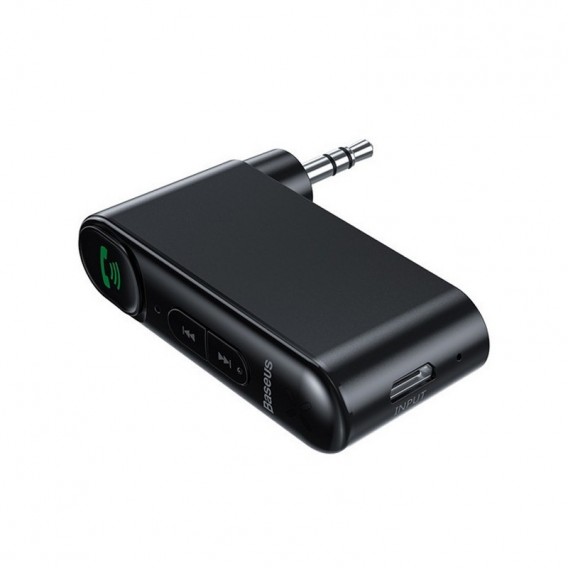 Bluetooth ресивер Baseus AUX Qiyin (WXQY), Чорний