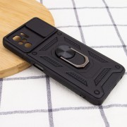 Ударопрочный чехол Camshield Serge Ring для Xiaomi Redmi Note 10/Note 10s/Poco M5s, Черный