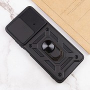 Ударостійкий чохол Camshield Serge Ring для Xiaomi Poco X4 Pro 5G, Чорний
