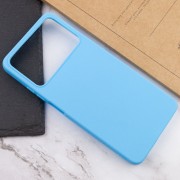 Силіконовий чохол Candy для Xiaomi Poco X4 Pro 5G, Блакитний