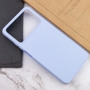 Силиконовый чехол Candy для Xiaomi Poco X4 Pro 5G, Голубой / Lilac Blue