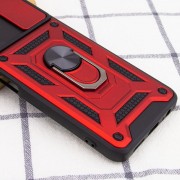 Ударостійкий чохол Camshield Serge Ring для Xiaomi Poco M5, Червоний