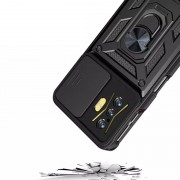 Ударостійкий чохол Camshield Serge Ring для Xiaomi Poco F4 GT, Чорний