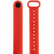 Ремешок Rhomb для Xiaomi Mi Band 3/4, Красный