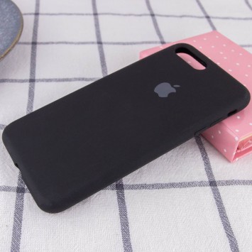 Чехол для iPhone 7 plus / 8 plus (5.5") - Silicone Case Full Protective (AA), Черный/Black - Apple - изображение 1