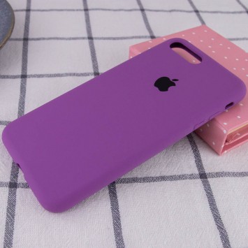 Чехол для iPhone 7 plus / 8 plus (5.5") - Silicone Case Full Protective (AA), Фиолетовый / Grape - Apple - изображение 1