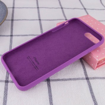 Чехол для iPhone 7 plus / 8 plus (5.5") - Silicone Case Full Protective (AA), Фиолетовый / Grape - Apple - изображение 2
