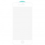 Захисне скло iPhone 7 plus / 8 plus (5.5") - SKLO 3D (full glue), Білий
