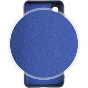 Чехол Silicone Cover Lakshmi Full Camera (A) для Samsung Galaxy A03 Core, Синий / Midnight Blue