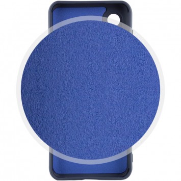 Чехол Silicone Cover Lakshmi Full Camera (A) для Samsung Galaxy A03 Core, Синий / Midnight Blue - Samsung - изображение 2