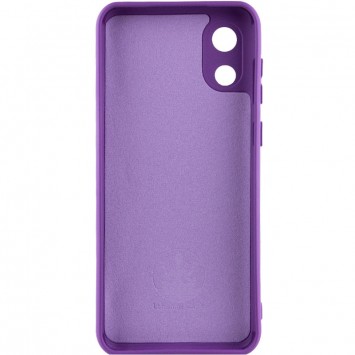 Чохол Silicone Cover Lakshmi Full Camera (A) для Samsung Galaxy A03 Core, Фіолетовий / Purple - Samsung - зображення 1 