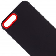 Чохол для iPhone 7 plus / 8 plus (5.5") - TPU+PC Bichromatic, Black/Red