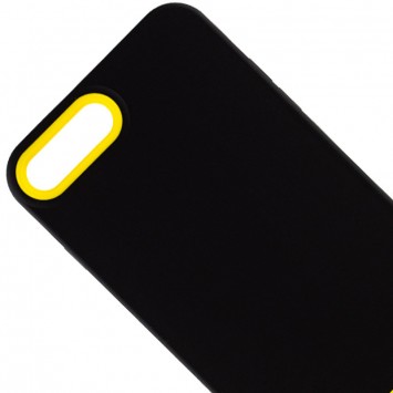 Чехол для iPhone 7 plus / 8 plus (5.5") - TPU+PC Bichromatic, Black/Yellow - Apple - изображение 1