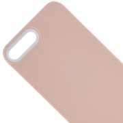 Чохол для iPhone 7 plus / 8 plus (5.5") - TPU+PC Bichromatic, Grey-beige/White