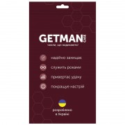 TPU чехол GETMAN Ease logo усиленные углы для Samsung Galaxy A03, Бесцветный (прозрачный)