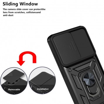 Протиударний чохол для Xiaomi 12T / 12T Pro - Camshield Serge Ring, Чорний - Xiaomi - зображення 5 